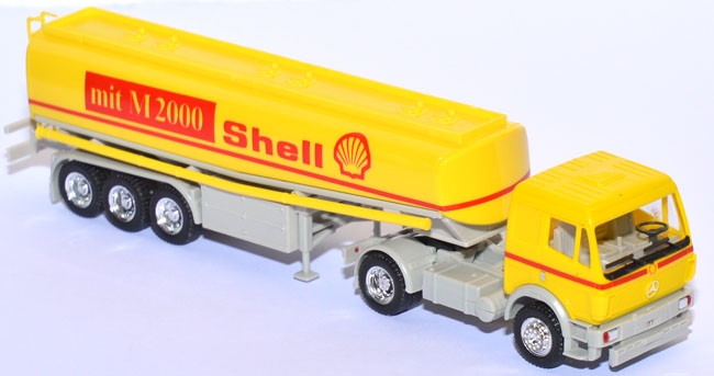 Mercedes-Benz SK Tanksattelzug Shell Stations-Tankwagen