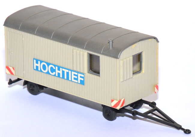 Bauwagen Hochtief grau