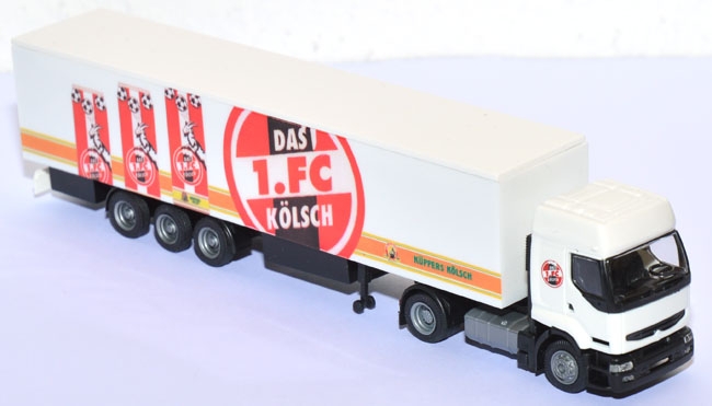 Renault Premium Koffersattelzug Küppers Kölsch - Das 1. FG Kölsch weiß