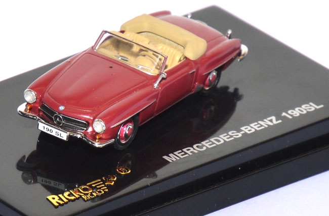 Mercedes-Benz 190 SL Cabrio offen rot