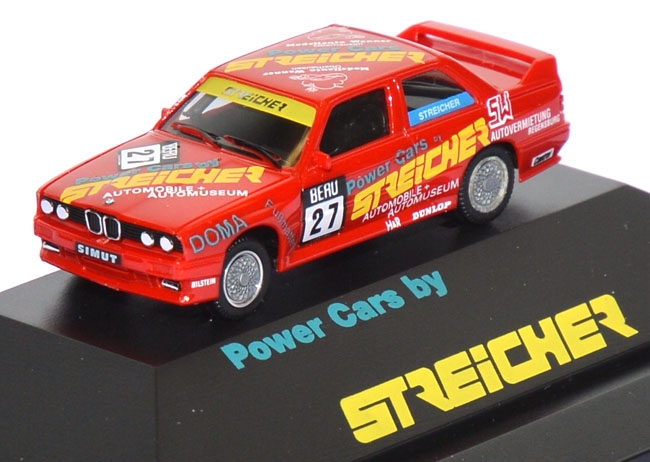 BMW M3 (E30) Strei­cher #27 rot