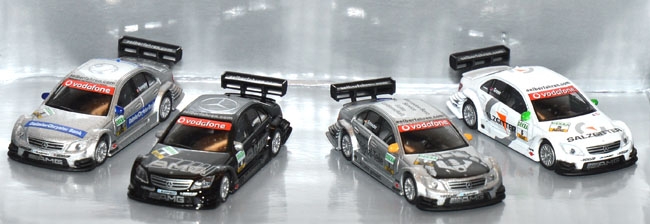 Mercedes-Benz C-Klasse 4 Stück, DTM 2007 Jahresset