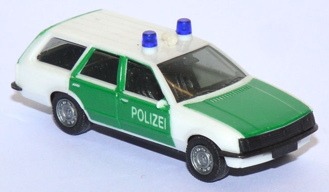 Opel Rekord Caravan Polizei grün