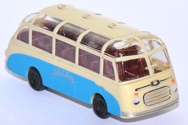 Kässbohrer Setra S6 Bus  creme / blau