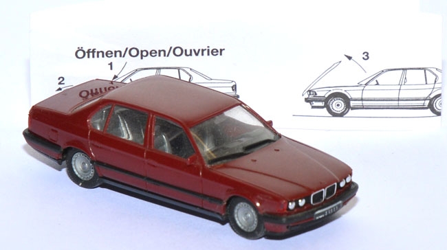 BMW 750 iL bordeaux