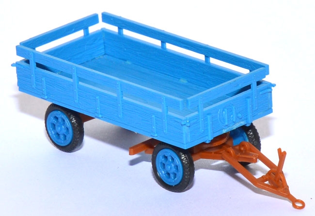 Landwirtschaftlicher Anhänger blau
