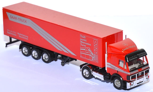 Mercedes-​Benz SK 1748 Koffersattelzug - Mercedes-​Benz Saarbrücken Neunkirchen