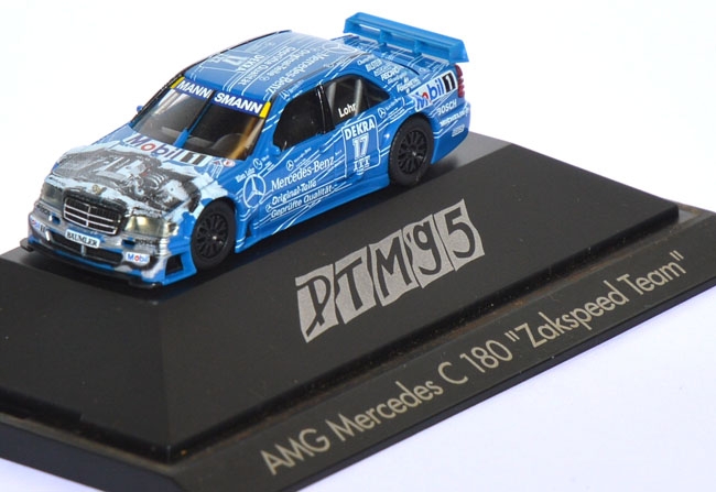 Mercedes-​Benz C 180 Zakspeed Team DTM 1995 Original Teile Lohr #17 blau