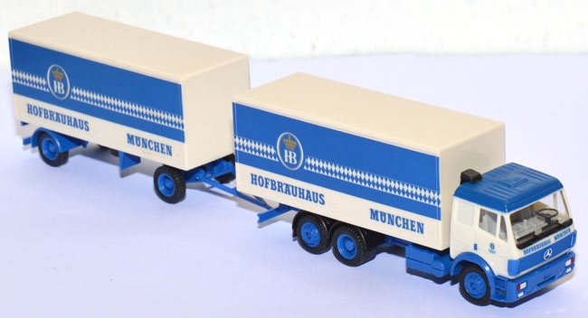 Mercedes-Benz SK 88 Getränkekoffer-Lastzug Hofbräuhaus München