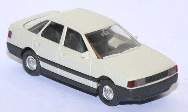 Audi 80 Limousine hellgrauweiß