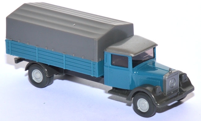 Mercedes-​​​​Benz L 2500 Pritschen-​​​​LKW azurblau