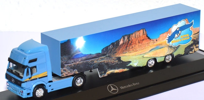 Mercedes-Benz SK 94 Eurocab Koffersattelzug - River, Hills & Gold blau