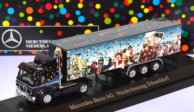 Mercedes-Benz SK 1850 Koffersattelzug Karneval - Mercedes-Benz Düsseldorf