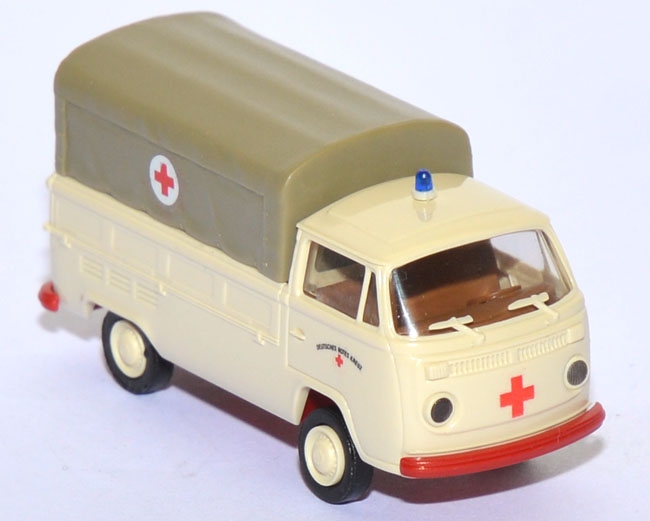 VW T2 Pritsche mit Plane Deutsches Rotes Kreuz creme