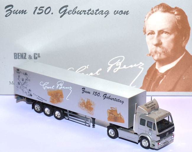 Mercedes-Benz SK Koffersattelzug - MVC - Zum 150. Geburtstag von Carl Benz