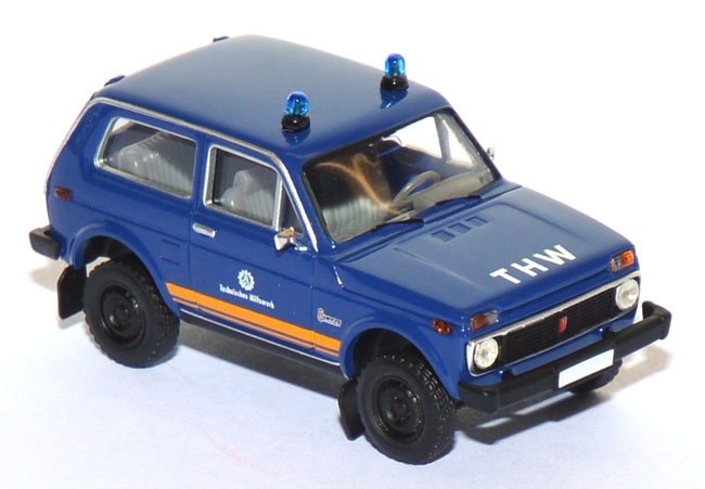 Lada 2121 Niva THW blau