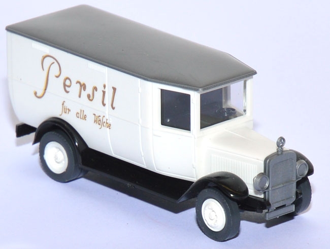 Mercedes-​Benz L 2 Kasten-​LKW Persil weiß