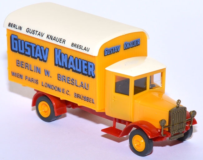 Mercedes-Benz L 5 Koffer-LKW Gustav Knauer Berlin / Breslau gelb