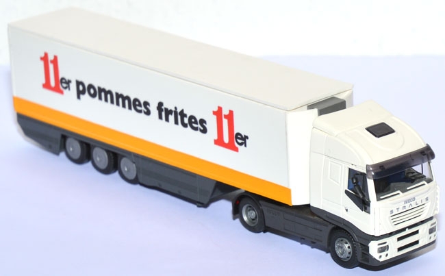 Iveco Stralis AS 1 Kühlkoffersattelzug  11er Pommes Frites