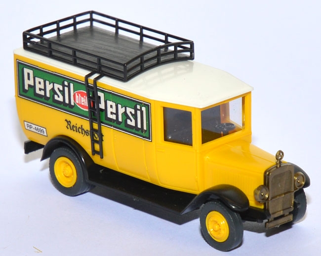 Mercedes-Benz L 2 Kasten-LKW Reichspost / Persil gelb