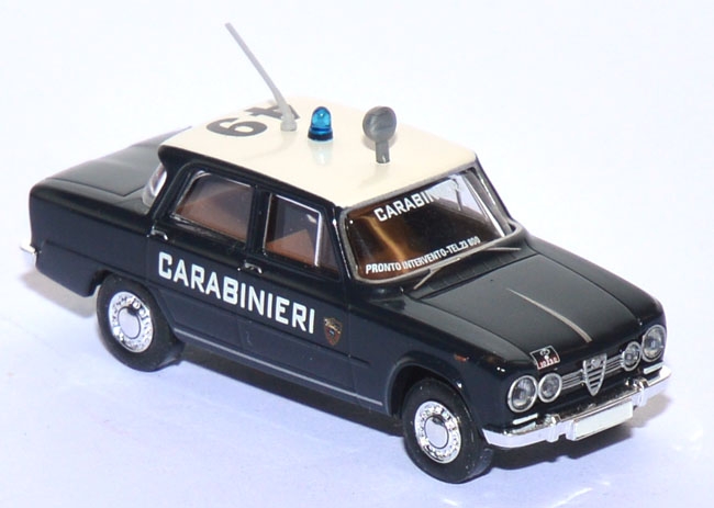 Alfa Romeo Giulia Super 1600 Carabinieri 49  Polizei