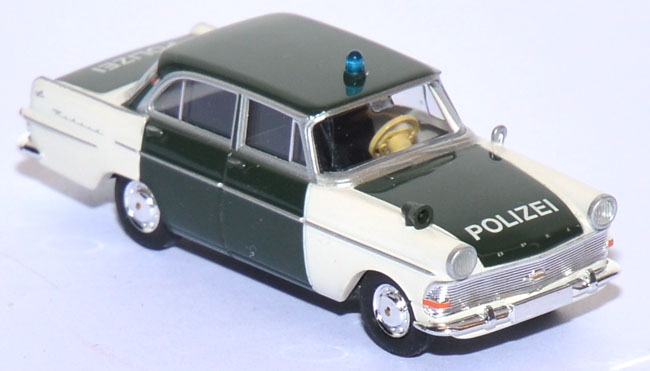 Opel Rekord P2 Limousine Polizei grün