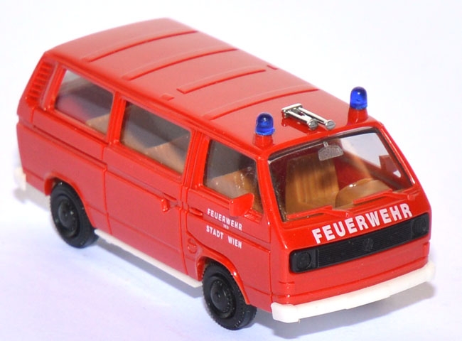 VW T3 Bus Feuerwehr der Stadt Wien rot