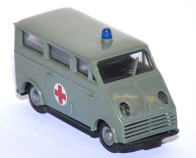 DKW 3=6 Bus Rotes Kreuz grau