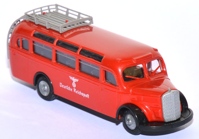 Mercedes-​Benz Bus O-​3500 Deutsche Reichspost rot