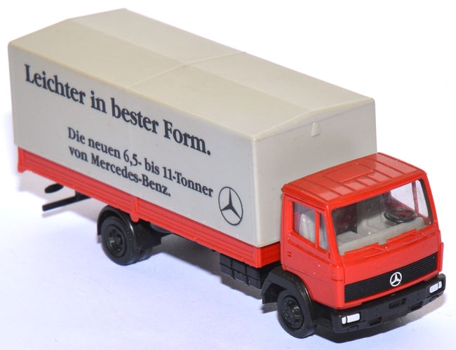 Mercedes-​Benz LP 814 Pritschen-​LKW - Leichter in bester Form rot