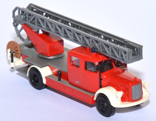 Mercedes-Benz L 311 Metz Drehleiter DL 25 Feuerwehr rot