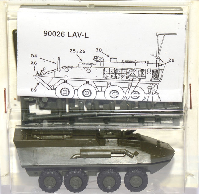 Radpanzer LAV-L US Army Militär grün