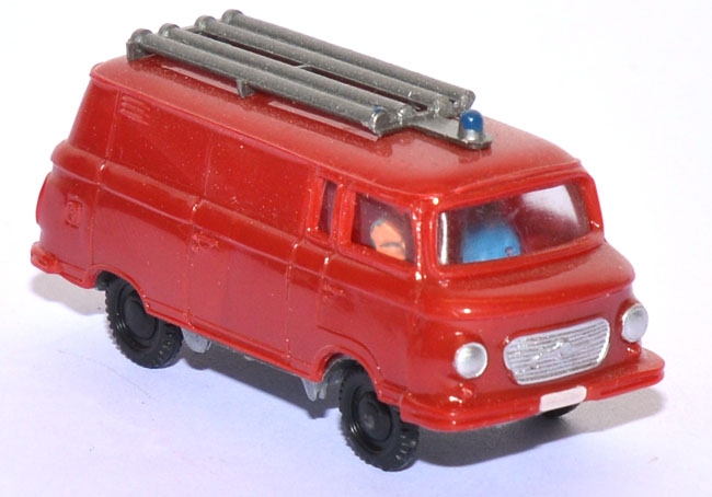 Barkas B 1000 Kleinlöschfahrzeug KLF TS 8 Feuerwehr rot