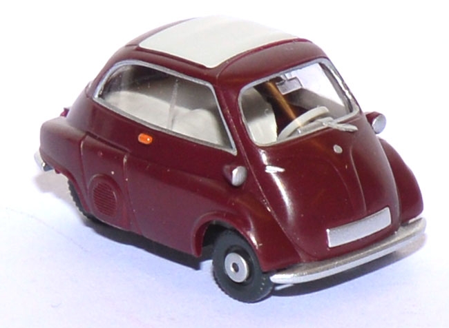 BMW Isetta 4rädrig weinrot