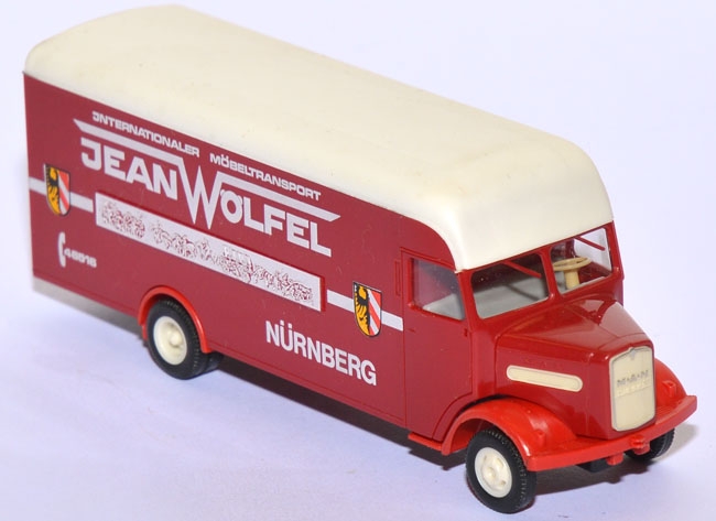 MAN 750 Möbelkoffer-​LKW Jean Wölfel Nürnberg