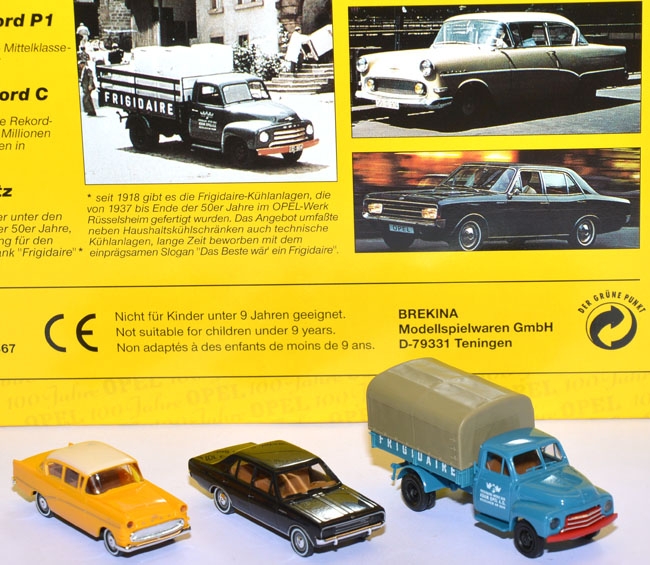 Set 100 Jahre Opel