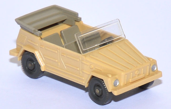 VW 181 offen hellbeige / olivgrau