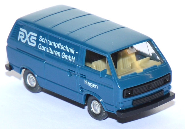 VW T3 Kasten RXS Schrumpftechnik capriblau