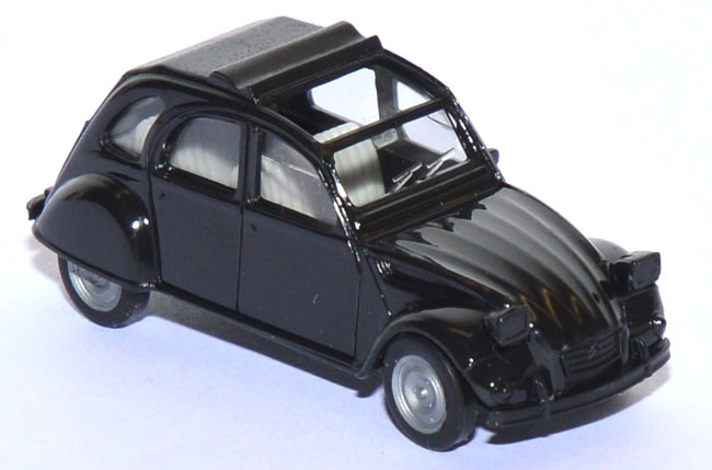 Citroen 2 CV 6 Ente offen schwarz