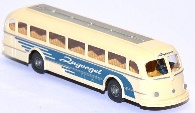 Mercedes-​Benz O 6600 H Pullman Autobus Zugvogel elfenbein