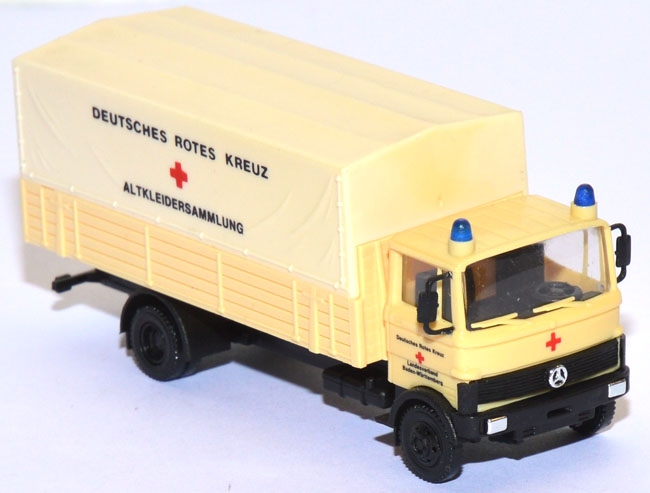 Mercedes-Benz LP 809 Pritschen-LKW DRK Altkleidersammlung 40777