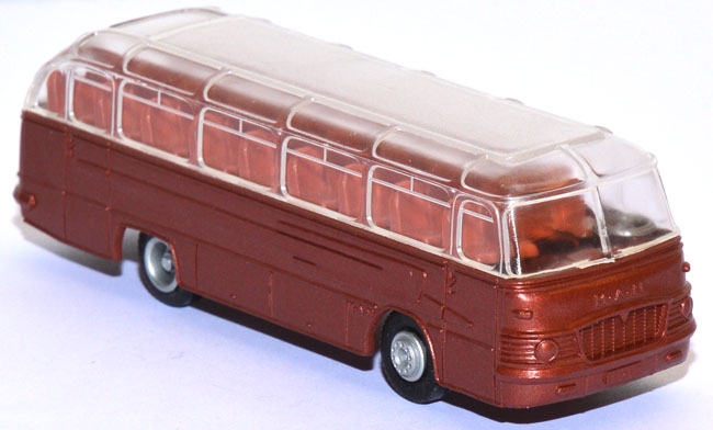 MAN Reisebus rotmetallic