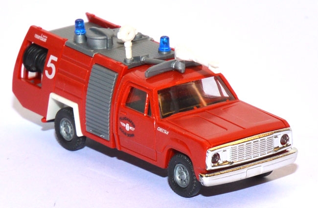 Dodge W300 FF Cheetah Löschfahrzeug Rosenbauer rot