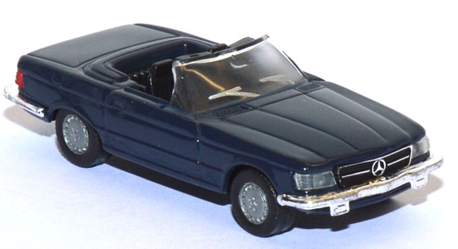 Mercedes-​​Benz 280 SL Cabrio dunkelblau