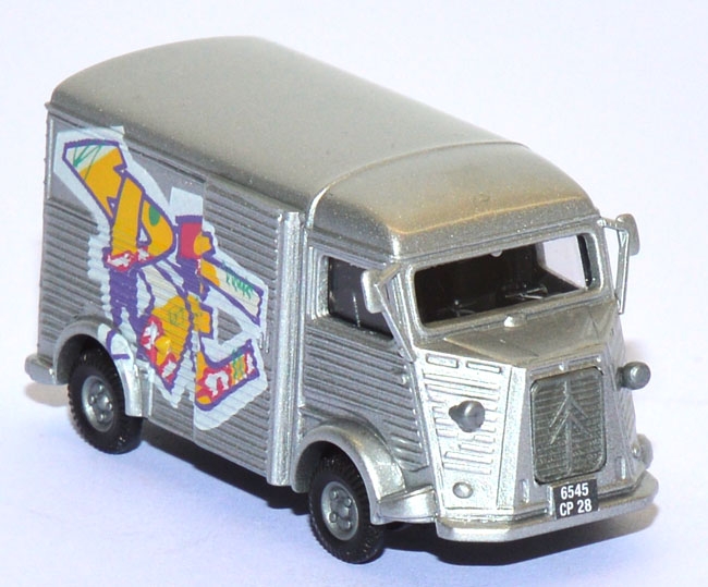 Citroen H Kasten Graffiti silber 41938