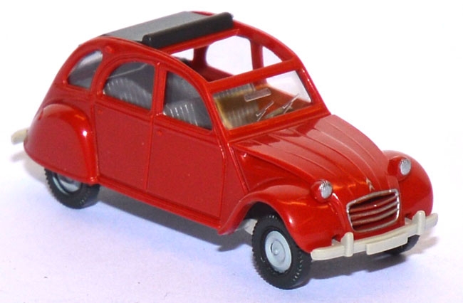 Citroen 2 CV 6 Ente offen rot