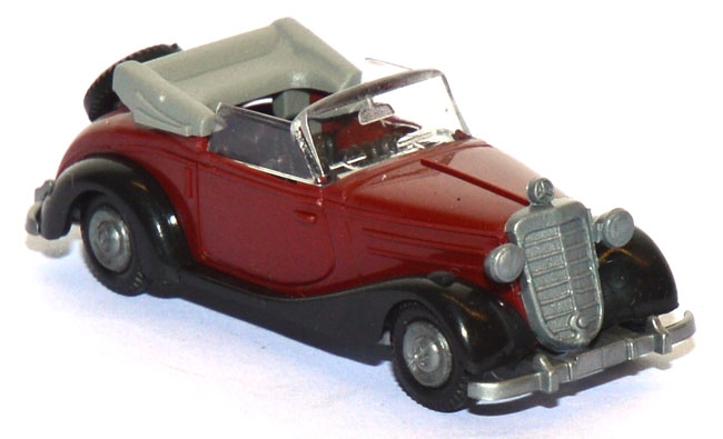 Mercedes-Benz 170 S Cabriolet offen rotbraun