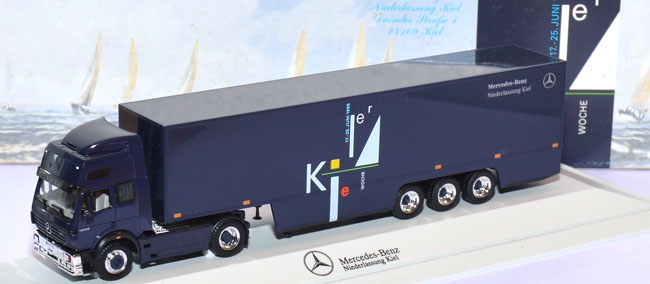 Mercedes-​Benz SK 1850 Eurocab Koffersattelzug Mercedes-​Benz - Kieler Woche 95