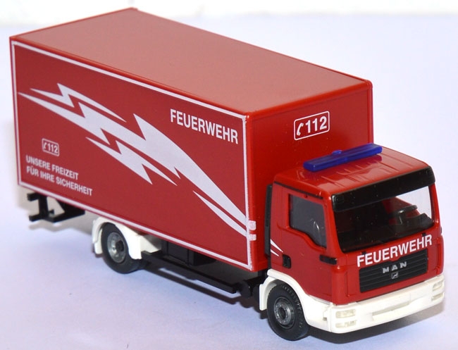 MAN TGL Koffer-​​​LKW Feuerwehr rot