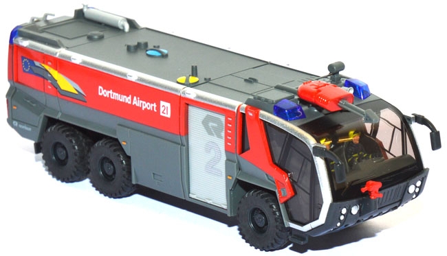 Rosenbauer Panther 3 6x6 FLF Flugplatz-​​​Feuerwehr Dortmund Airport 2 rot